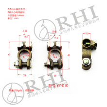 Clip clamp heavy duty brass copper battery terminals